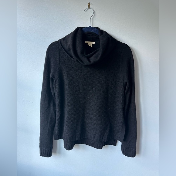 WHITE + WARREN Cashmere Cable Turtleneck - Picture 3 of 6